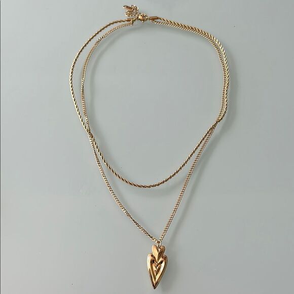 Heart Pendant Necklace A1018 - Picture 3 of 3